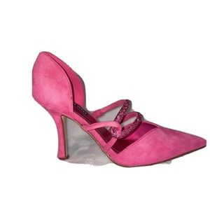 Nine West Shoes size 6, Pink Sparks d’Orsay Dress Pump New with box, Never Worn